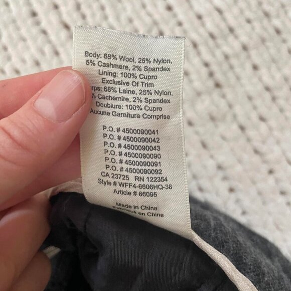 Wilfred Grey Pinstripe Wool Jallade Pant - Size 2 - Picture 5 of 5